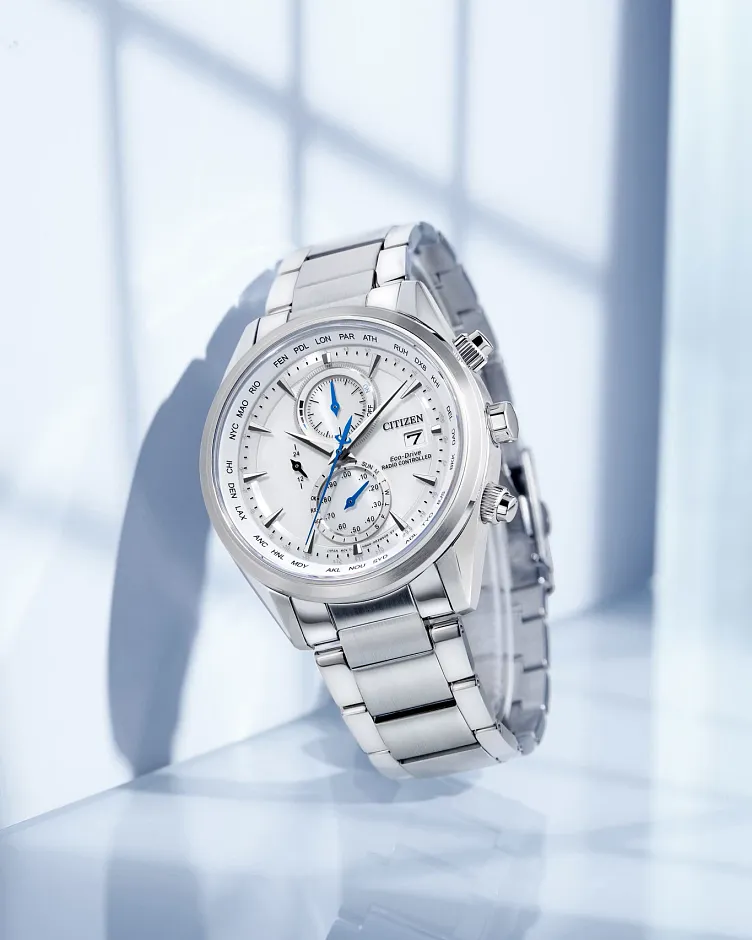 Sport Luxury White Dial Stainless Steel Bracelet AT8260-85A | CITIZEN Sport Luxury White Dial Stainless Steel Bracelet AT8260-85A | CITIZEN